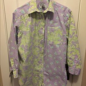 Men’s Lilly Pulitzer Button Down Shirt M